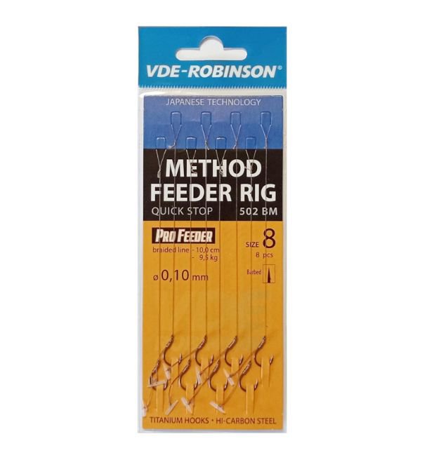 Przypon plecionka quick stop mf 502bm rozm. 10, śr. 0,100mm
