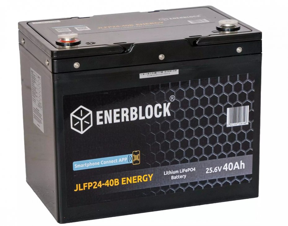Lithium Lifepo4 25.6V 40Ah
