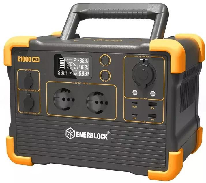 Przenośna Stacja Zasilania 1000wh 1200w 277000mAh