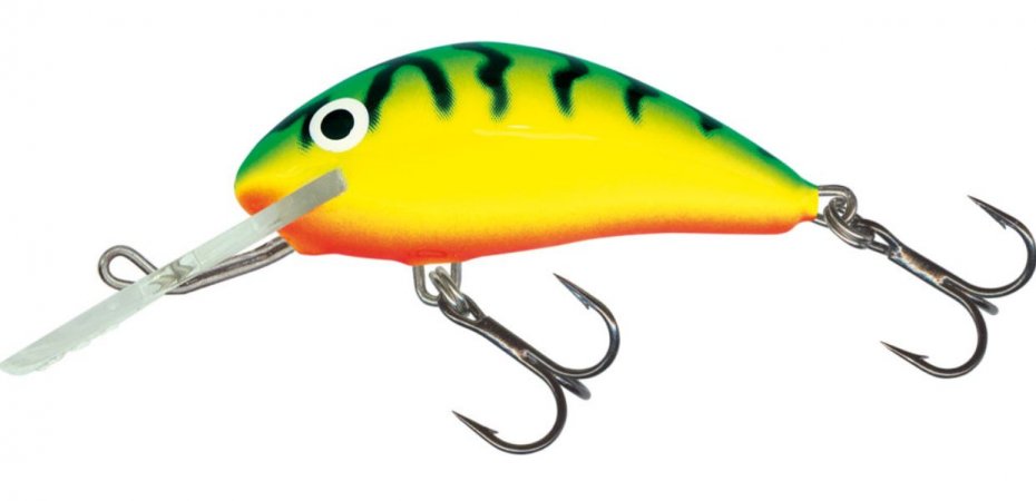 Salmo Hornet Green Tiger Sink 2.5cm