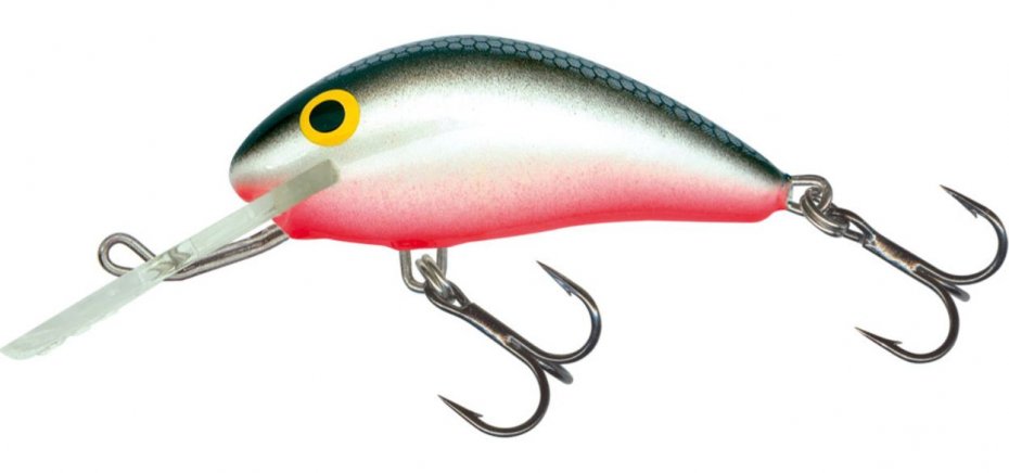Salmo Hornet Grey Silver Fl 5cm