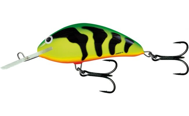 Salmo Hornet Green Tiger Fl 9cm