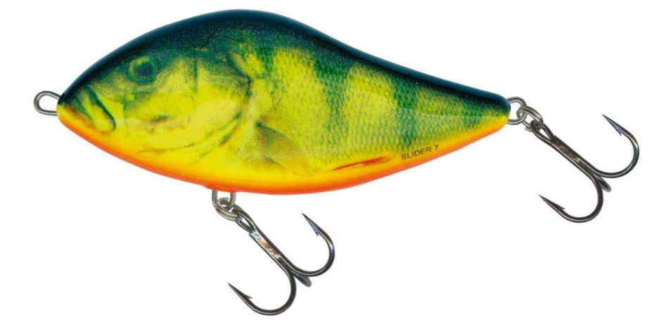 Salmo Slider Real Hot Perch Fl 10cm