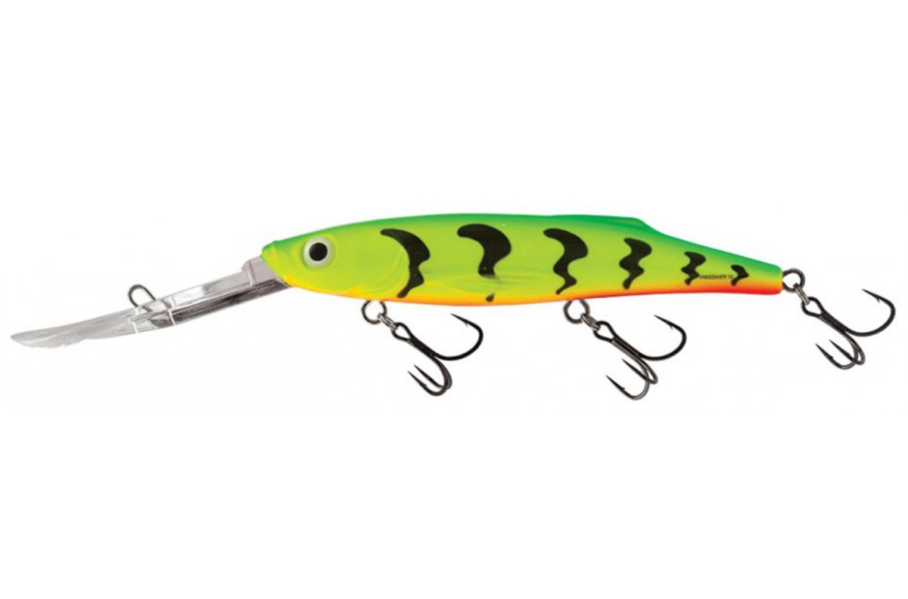 Salmo Freediver Green Tiger Fl Sdr 12cm