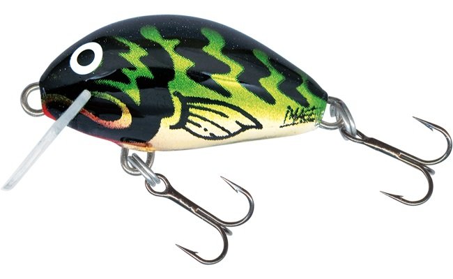 Salmo Tiny Green Gold Tiger Fl 3cm