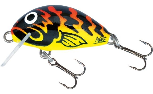 Salmo Tiny Orange Yellow Tiger Sink 3cm