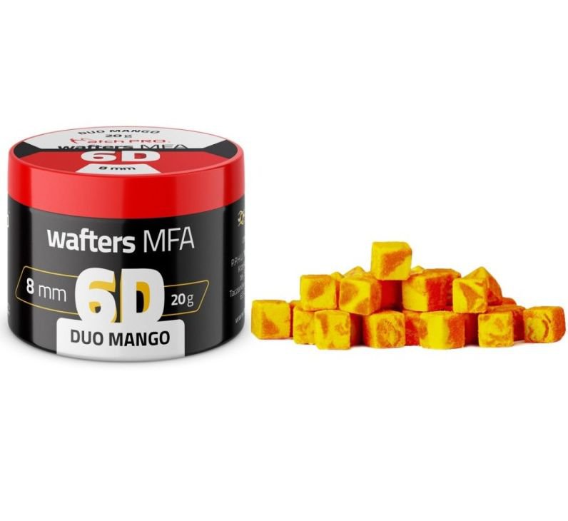 6D WAFTERS MFA DUO MANGO 8x8mm 20g