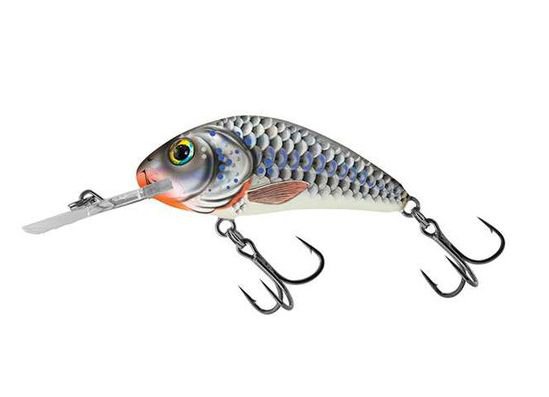 Rattlin'Hornet FLO 3.5cm SILVER HOLOGRAPHIC SHAD