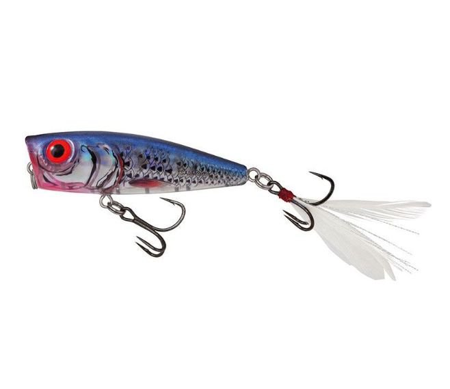 Rattlin pop 7cm CLEAR BLUE SHINER