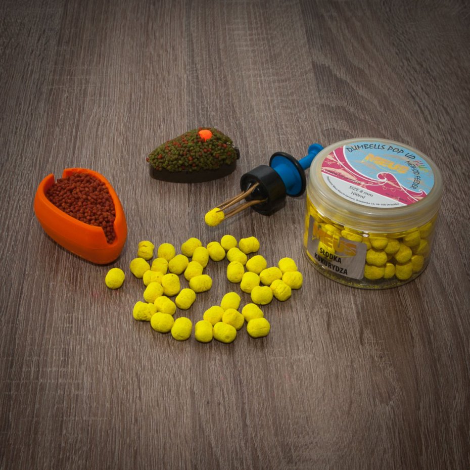 Meus Dumbels fluo pop up kukurydza 100ml