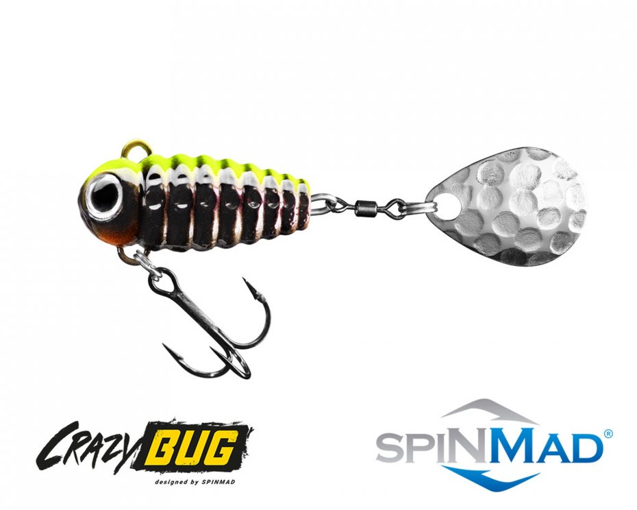 Wirujący ogonek Spinmad Crazy Bug 6g 2502