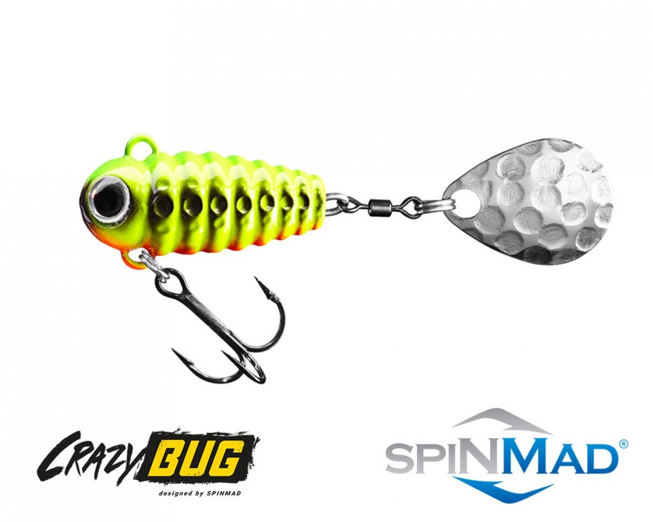 Wirujący ogonek Spinmad Crazy Bug 6g 2505