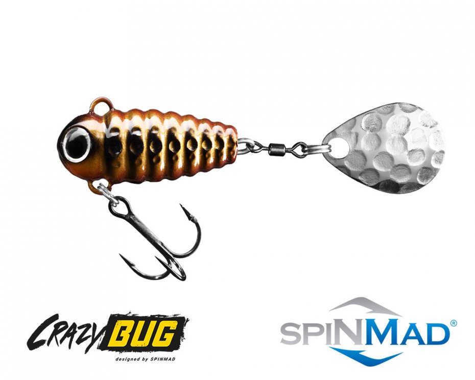 Wirujący ogonek Spinmad Crazy Bug 6g 2511