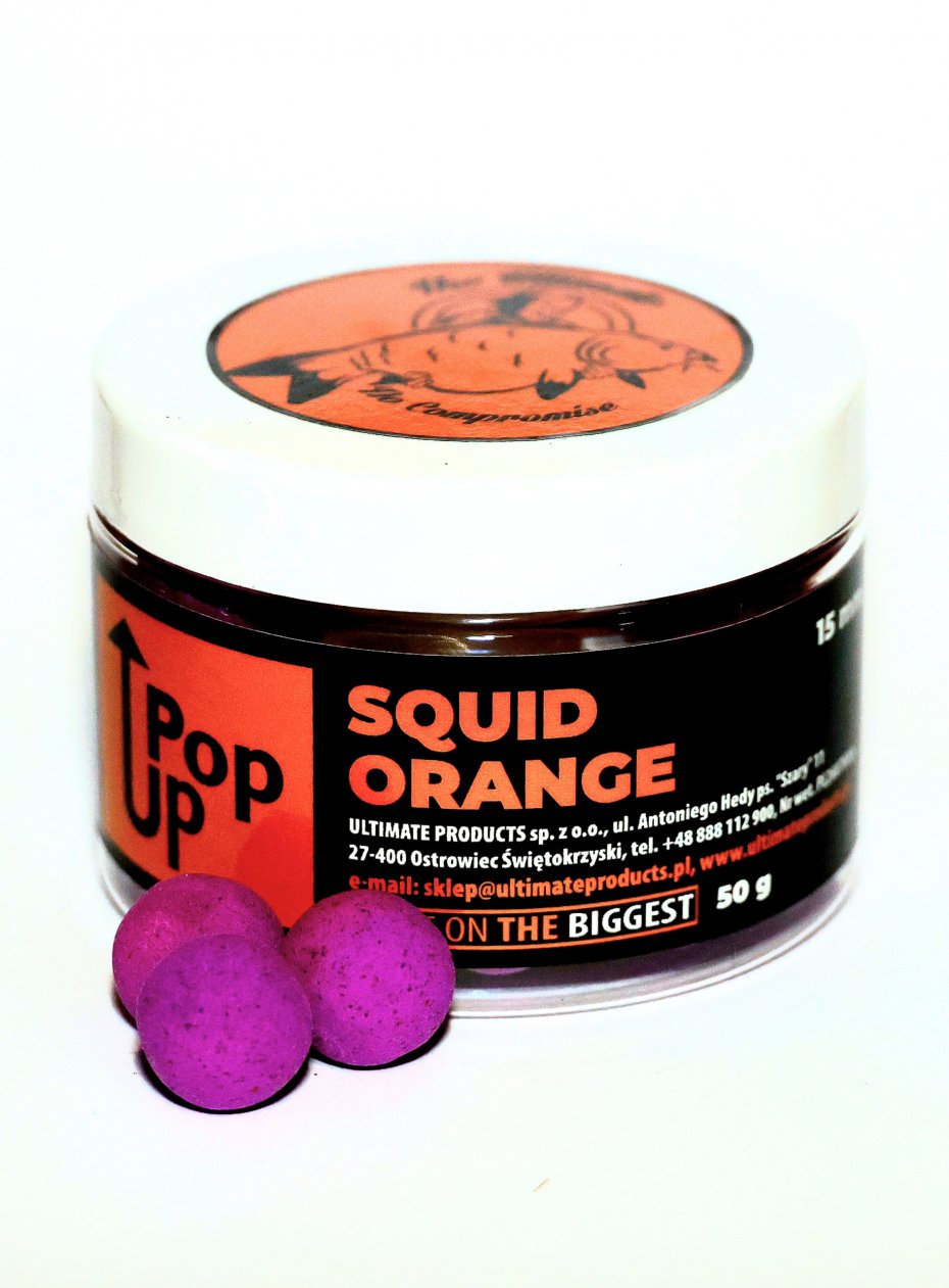 Squid Orange 15 Mm