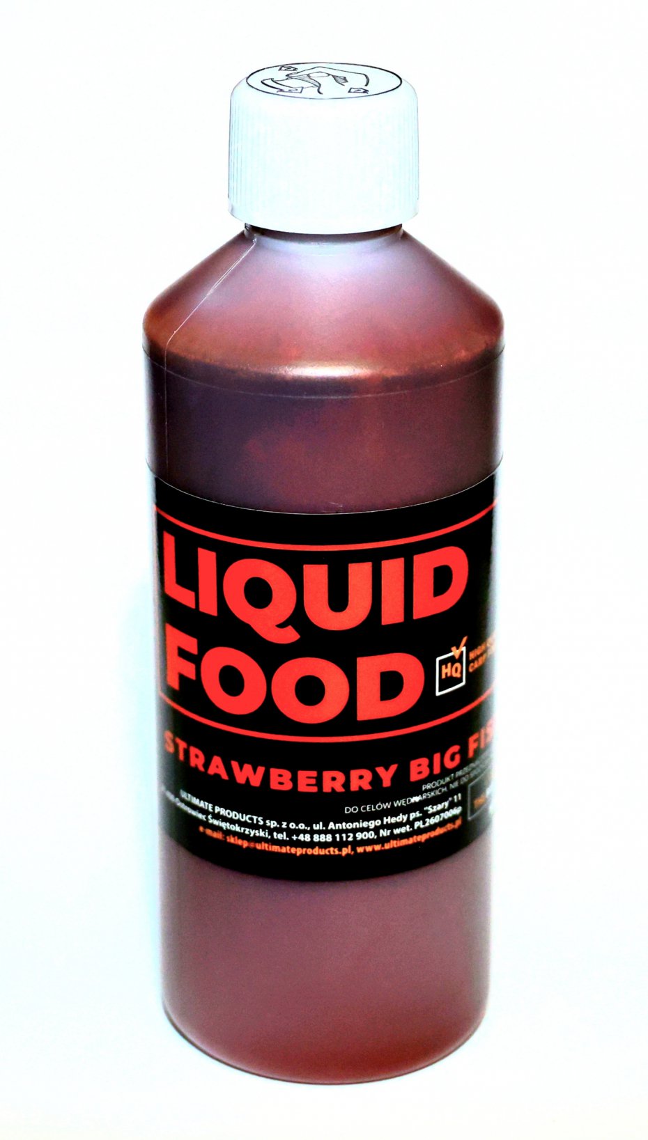 Top Range Liquid Food Strawberry Big Fish 500 Ml
