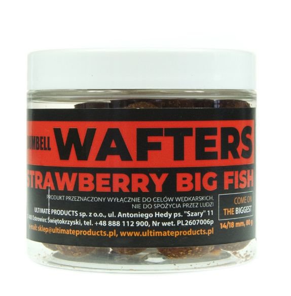 Top Range Wafters Strawberry Big Fish 18 Mm