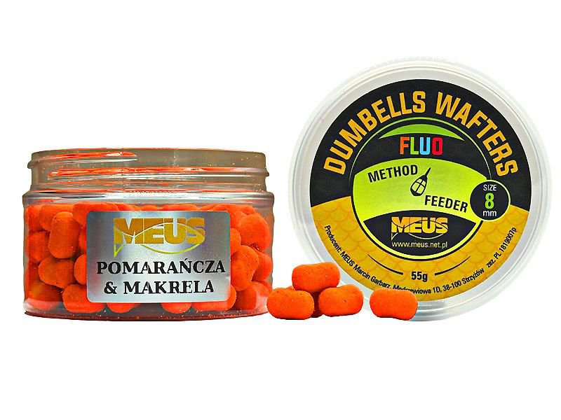 Dumbells Wafters 8mm Pomarańcza & Makrela