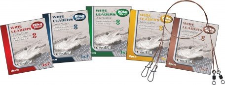 Mistrall Przypon Wire Leaders 1X7 30cm/20Kg Roll7/Duo2