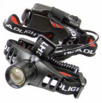 Mistrall Latarka 3W Zoom Cree Black