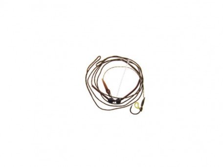 Mistrall Mpc zestaw karpiowy z plecionka leadcore + haczyk z gumką AM-6500124