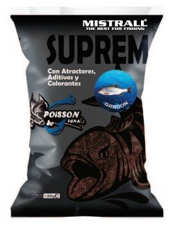 Mistrall Suprem Płoć Czarny 1Kg Drobnoziarnista