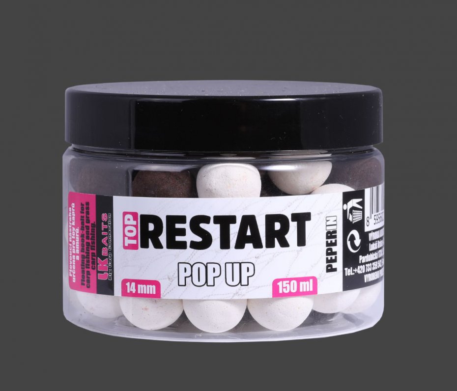 Boilies Pop-Up Top Restart Peririn 14mm 150ml