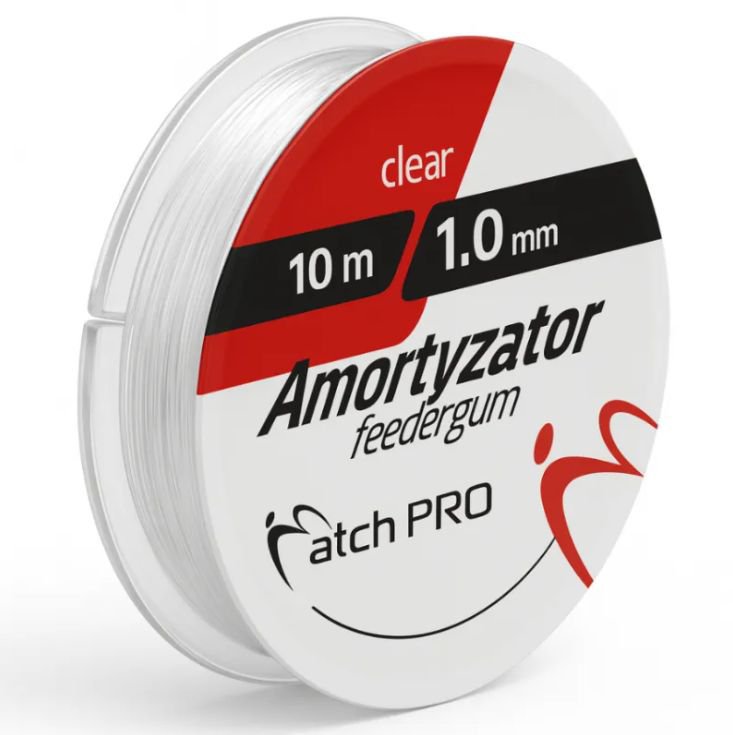Amortyzator FEEDERGUM CLEAR 1,0mm 10m MatchPRO