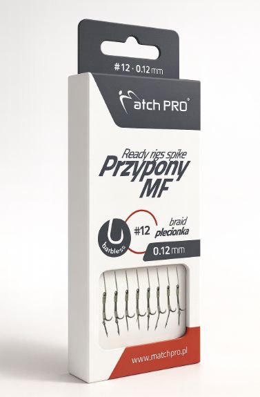 Przypony MF READY RIGS SPIKE Braid Nr6/0,12mm 8sz