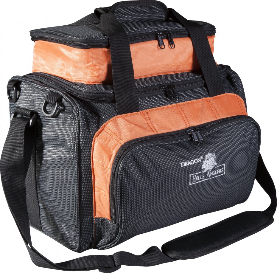 Dragon Torba Hells Anglers Z Pudełkami - 37x26x27cm