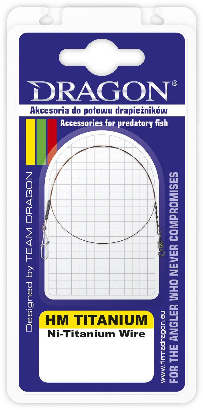 Dragon Przypon Titanium Wire 14kg Classic 25cm