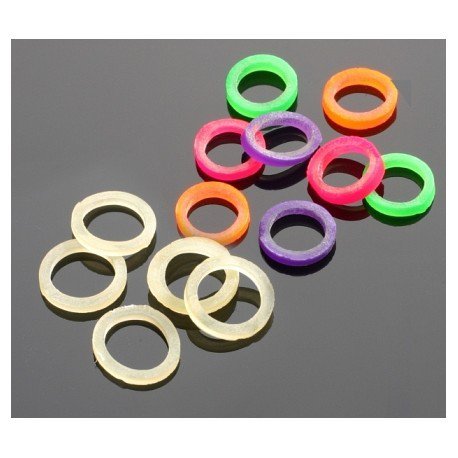 Gumki Do Pelletu - Color Mix 3mm 50szt