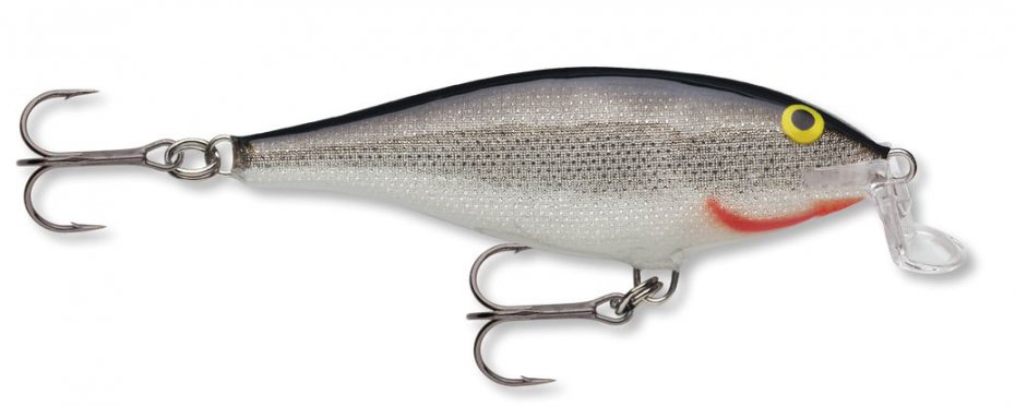 Rapala Shallow Shad Rap Silver 9cm 12g
