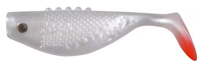 Fatty 10cm 3szt Pearl Red Tail