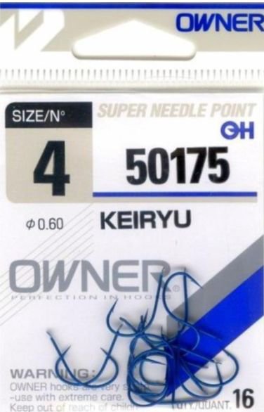 Haczyki Owner Keiryu nr 8