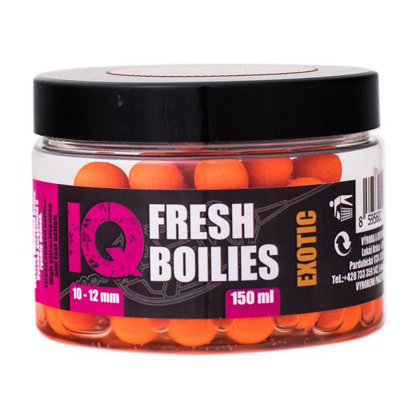 IQ Method Feeder Boilies Fresh Egzotyczny 10-12mm 150 Ml