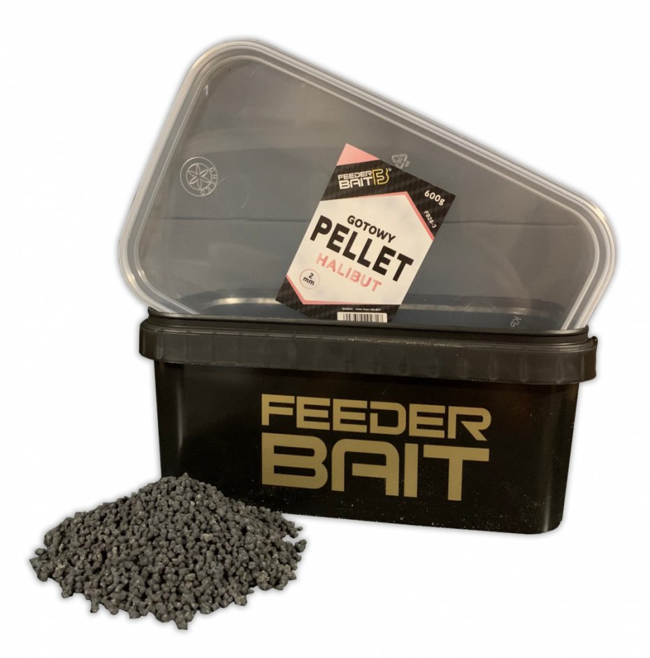Gotowy Pellet Biały Halibut 600g