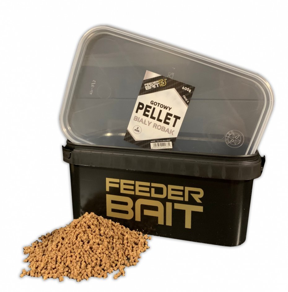 Gotowy Pellet Biały Robak 600g