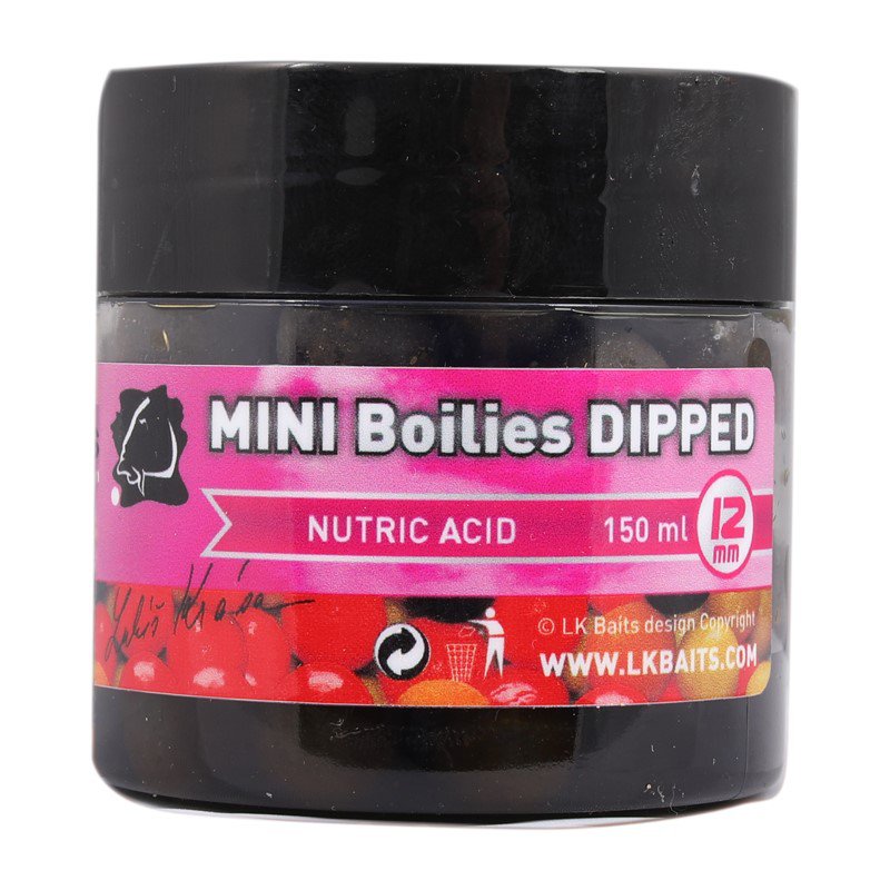 LKMINI BOILIES IN DIP 12mm 150ml Nutric Aci