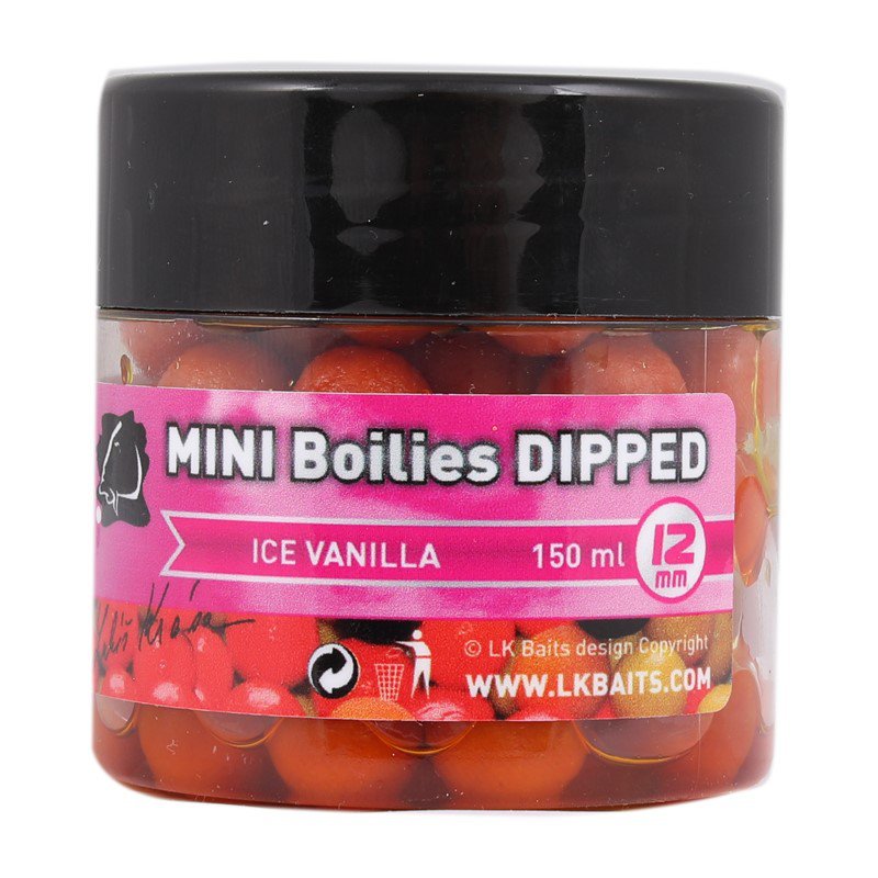 LKMINI BOILIES IN DIP 12mm 150ml Ice Vanill