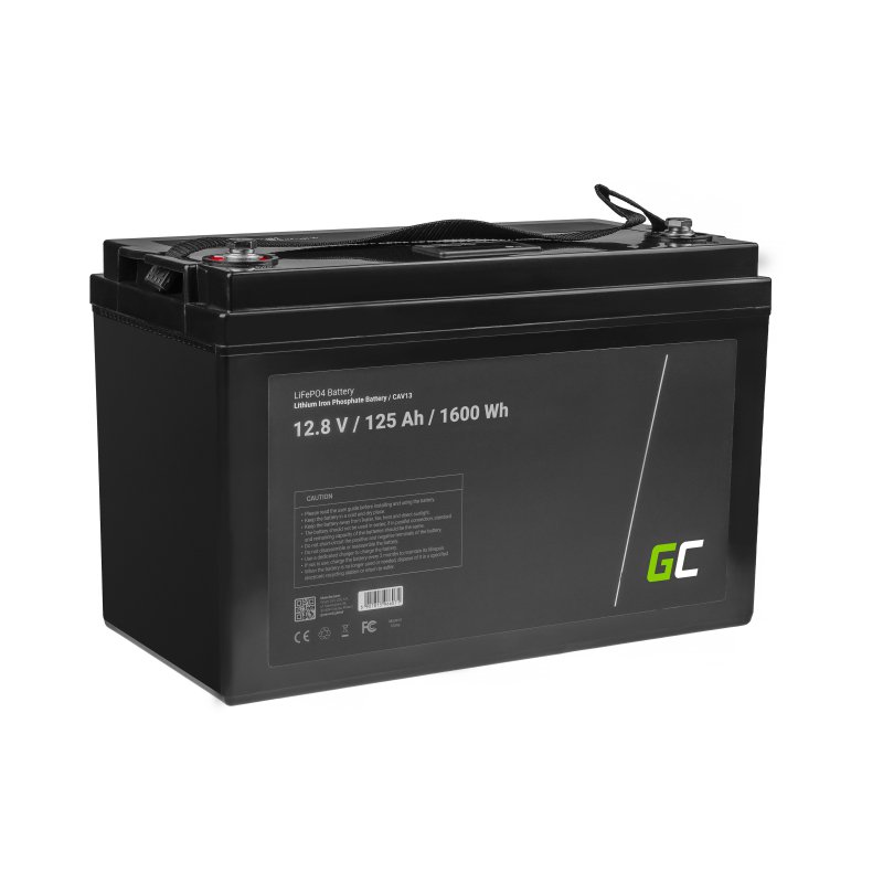 LiFePO4 Green Cell 12V 12.8V 125Ah