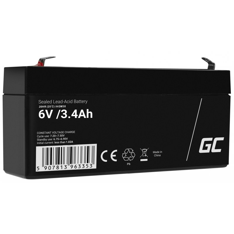 AGM VRLA 6V 3.4Ah — zdjęcie 3