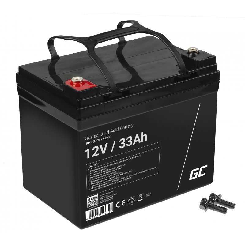 Akumulator AGM VRLA Green Cell 12V 33Ah