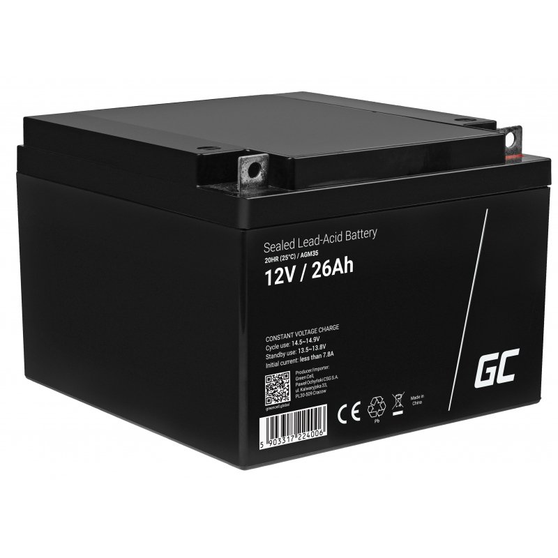 AGM VRLA 12V 26Ah