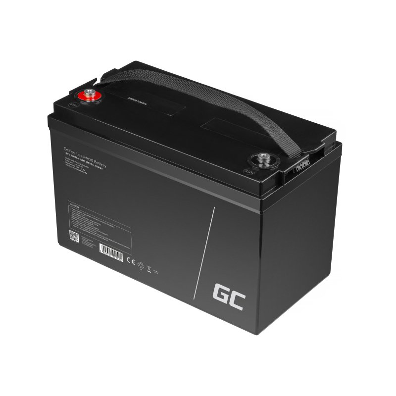 Akumulator AGM Green Cell 12V 100Ah — zdjęcie 2