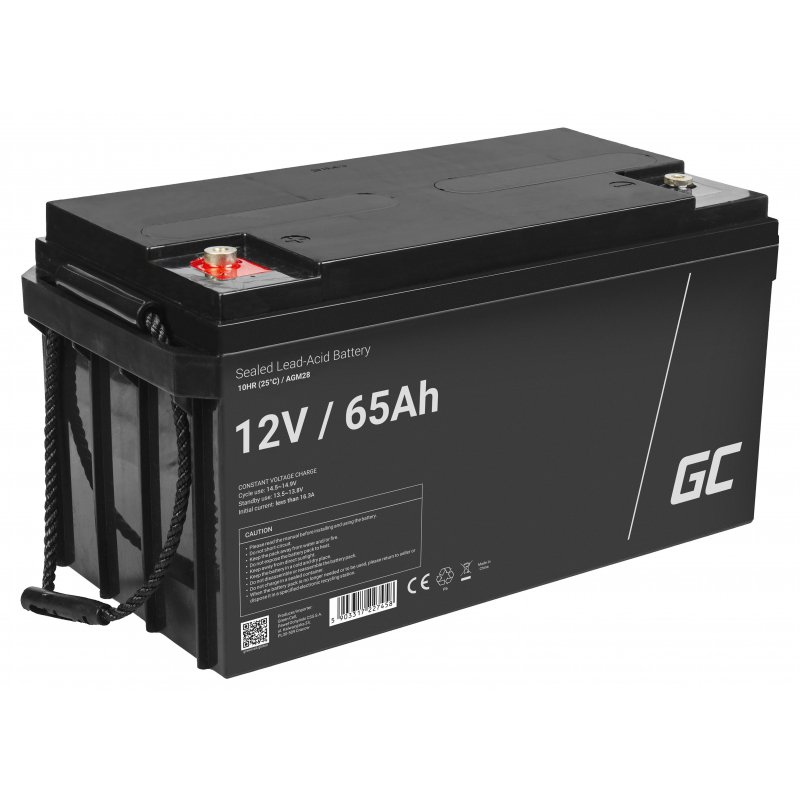 Akumulator AGM VRLA Green Cell 12V 65Ah