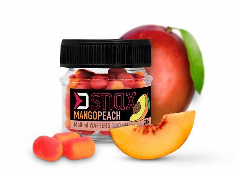 D SNAX Wafters Mango Peach 10x7mm 20g