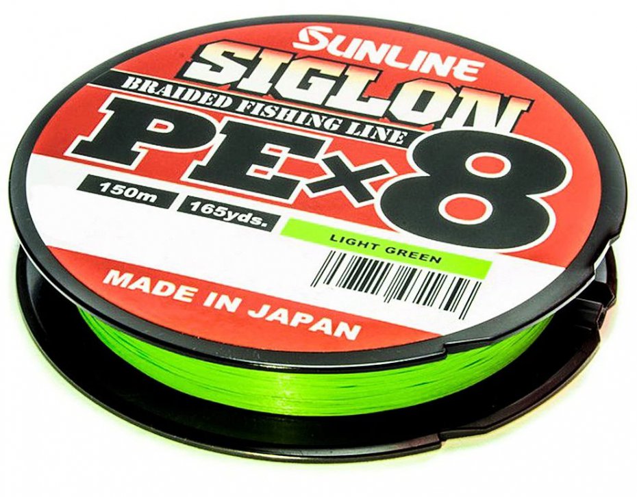 Siglon PE x8 1,2 20lb 9,2kg 150m Light Green