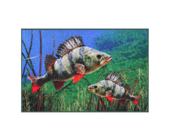 Wycieraczka 3D okoń 60x40cm