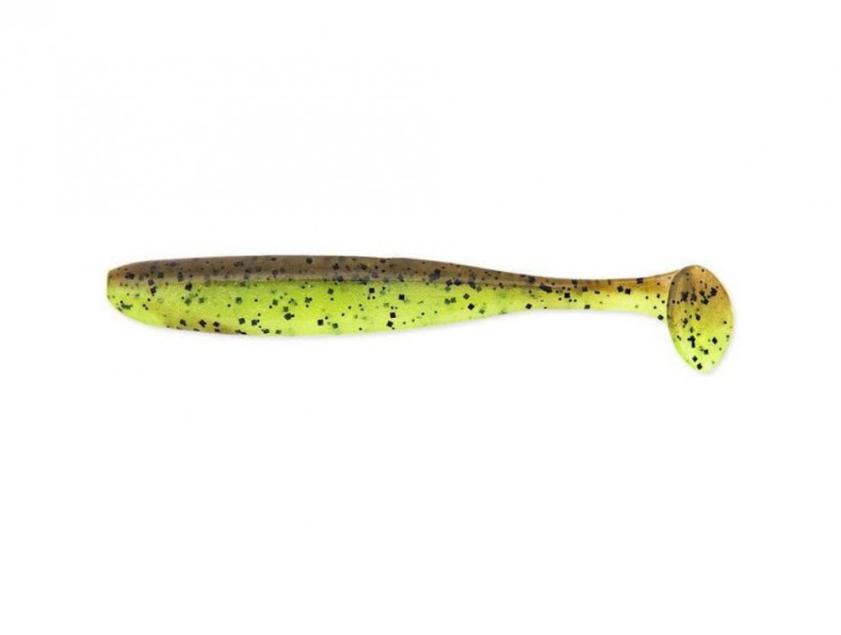 Easy Shiner 3" - 401T Green Pumpkin / Chartreuse