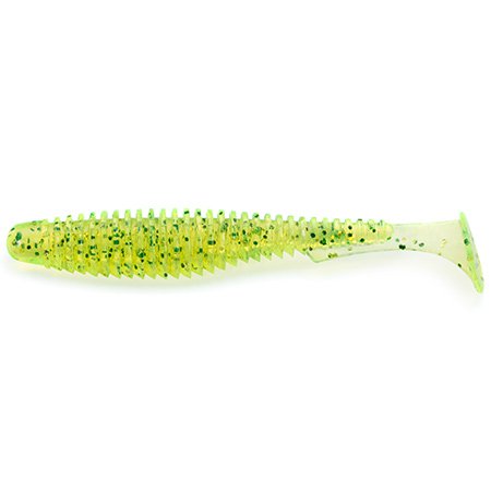 U-Shad 2 (10pcs.) #026 - Flo Chartreuse/Green